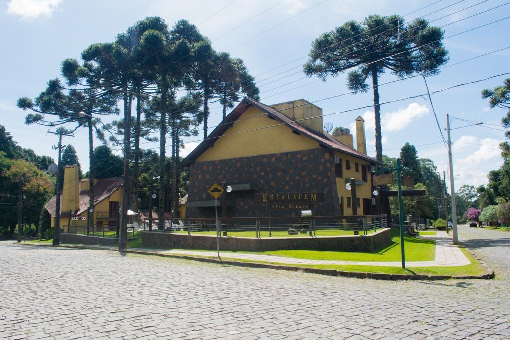 Estalagem Vila Suzana - Quadra De Beach Tennis Indoor Canela Exterior foto
